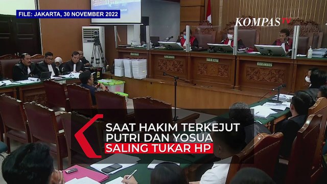 Hakim Terkejut saat Bharada Eliezer Cerita antara Yosua dan Putri Candrawathi Saling Tukar Handphone