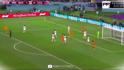 Netherlands VS USA 3-1 All-Goalls Highlights FIFA World Cup Qatar 2022