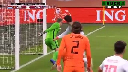 Netherlands Vs USA 3-1- All Goals & Extended Highlights - Fifa World Cup 2022