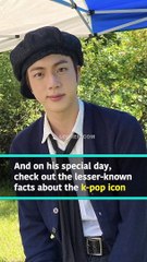 Happy Birthday Jin  Know Unknown Facts About Jin