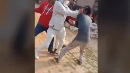 ब्रेकिंग: ज़मीन विवाद में ख़ूनी संघर्ष, मारपीट में युवक ने निकाला पिस्टल