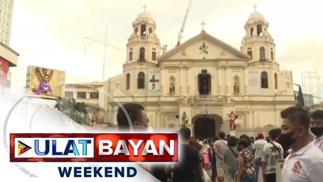 Quiapo Church, inanunsyo na ilalabas ang imahe ng Itim na Nazareno sa Quirino grandstand mula Jan. 7-9