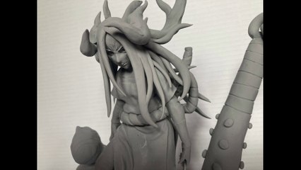 [NARUTO] Tayuya I tried to make a figure  [Japanese sub]