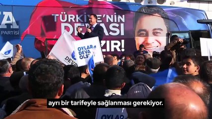 Ali Babacan'dan "zincir market" açıklaması