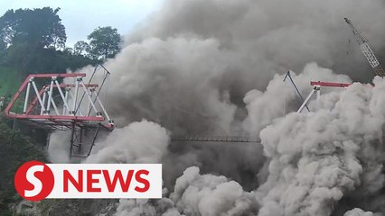 Semeru volcano erupts on Java island in Indonesia, villagers evacuated