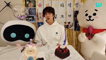 BTS JIN WEVERSE LIVE (04.12.2022) [ENG SUB]| JIN BIRTHDAY 2022 LIVE 1/2