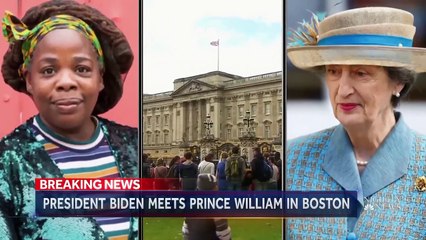 Biden Meets With Prince William In Boston