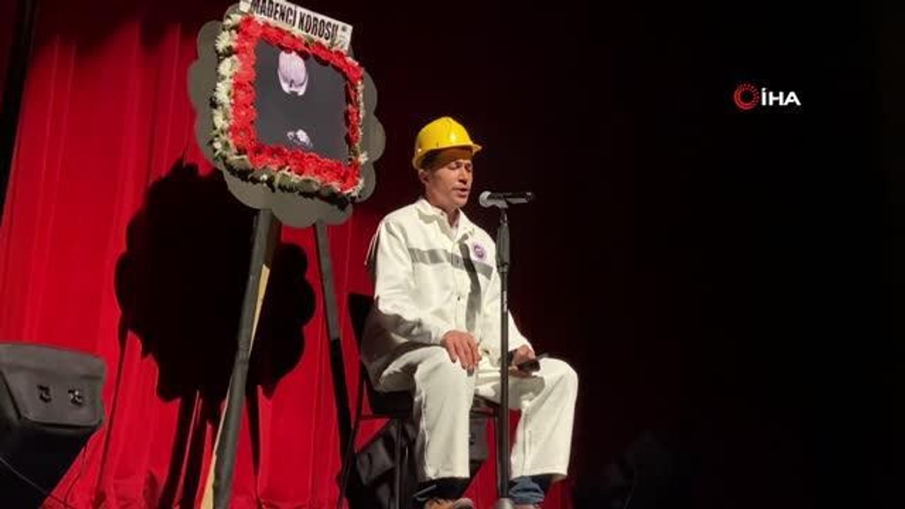 Madenci Korosunun sahne aldığı anma gecesi duygusal anlara sahne oldu