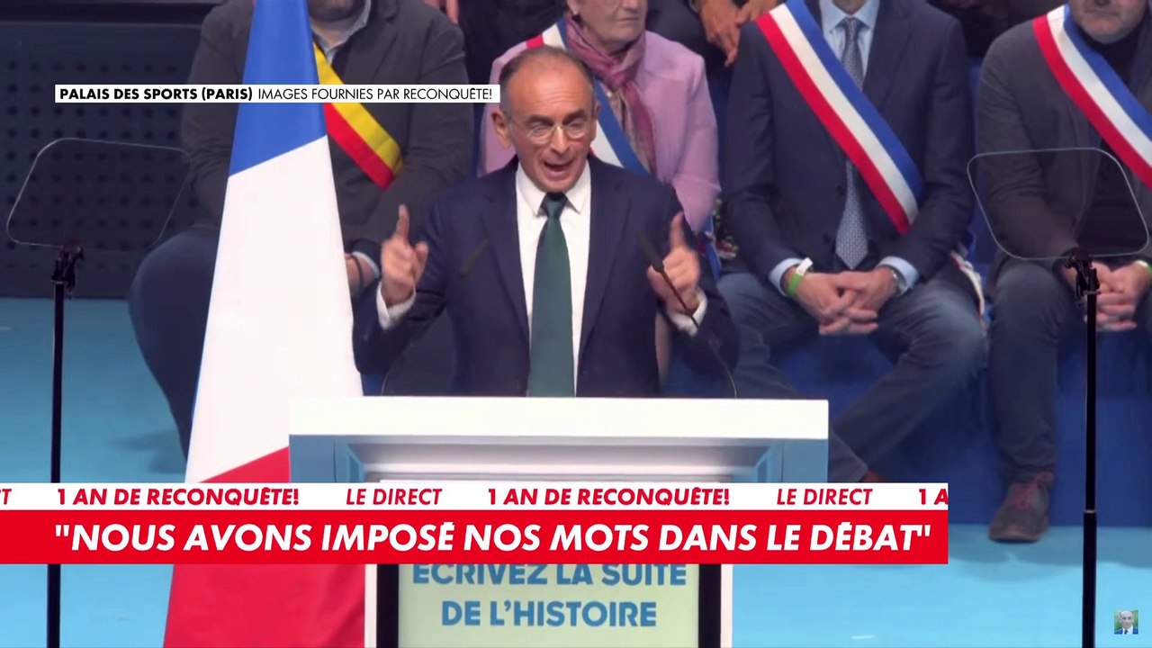 Eric Zemmour : «Cette gauche […] qui considère que le racisme anti-blanc n’existe pas ou même le justifie, ne la laissons pas nous donner la leçon de bienséance»