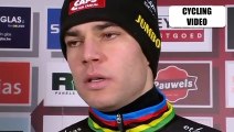 Wout van Aert Reacts To Cyclocross Debut | Antwerp UCI World Cup 2022