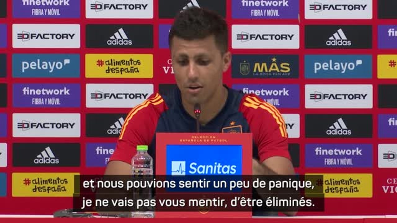 Espagne - Rodri sur le match face au Japon : "Nous pouvions sentir un peu de panique d'être éliminés"