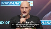 Fury announces 'biggest year of his career' in 2023