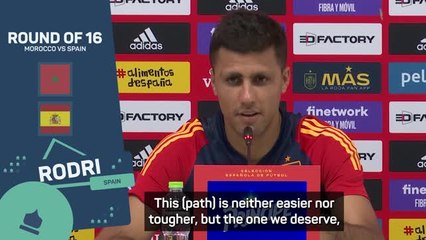 Facing group winners Morocco is Spain's punishment for finishing second - Rodri