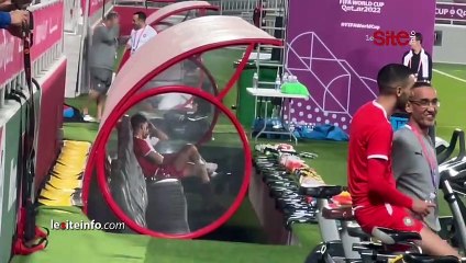 حديث مطول بين قائد دفاع المنتخب المغربي ووليد الركراكي