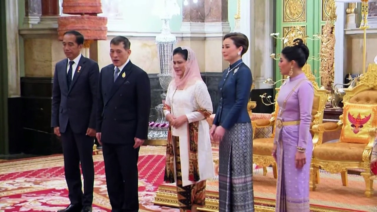 0:00 / 0:57 Presiden Joko Widodo Hadiri Royal Audiensi dengan Raja Thailand, Bangkok, 18 November 2022