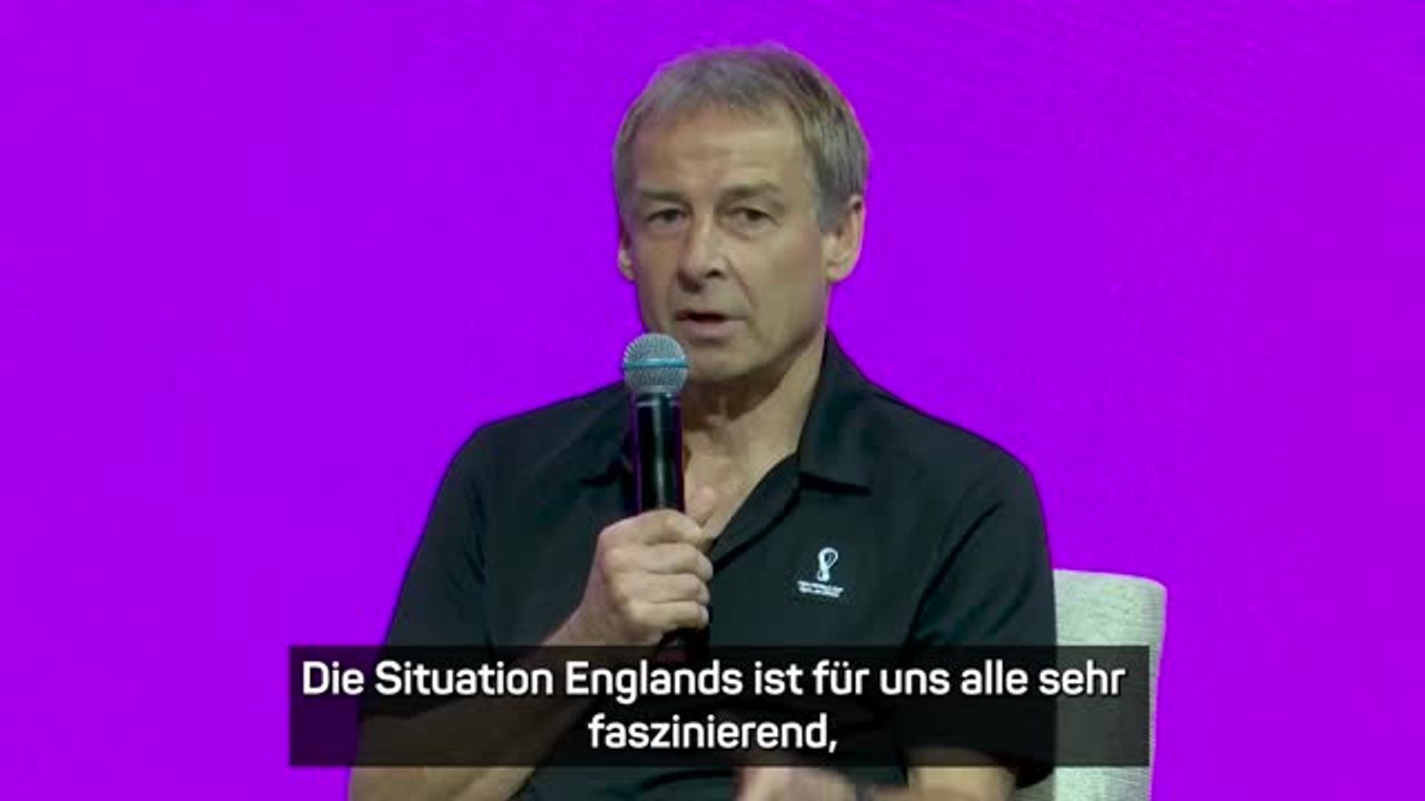 'Ein guter Zeitpunkt': Klinsmann glaubt an England