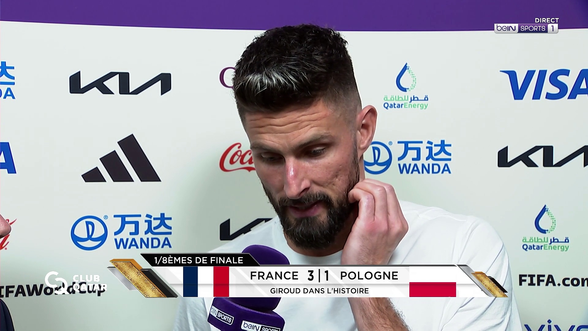 Giroud : "Avec Kylian, c'est que du bonheur"