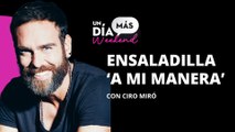 Cocinamos una deliciosa ensaladilla y unas berenjenas con miel con el actor Ciro Miró