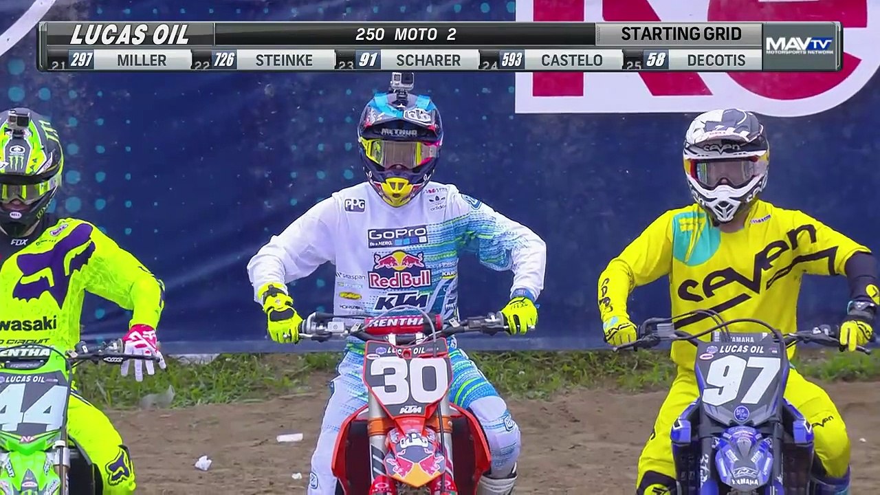 2016 Pro Motocross - Southwick National - 250 Moto 2