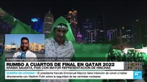 Informe desde Doha: Arabia Saudita es el país con más representación de hinchas en Qatar 2022