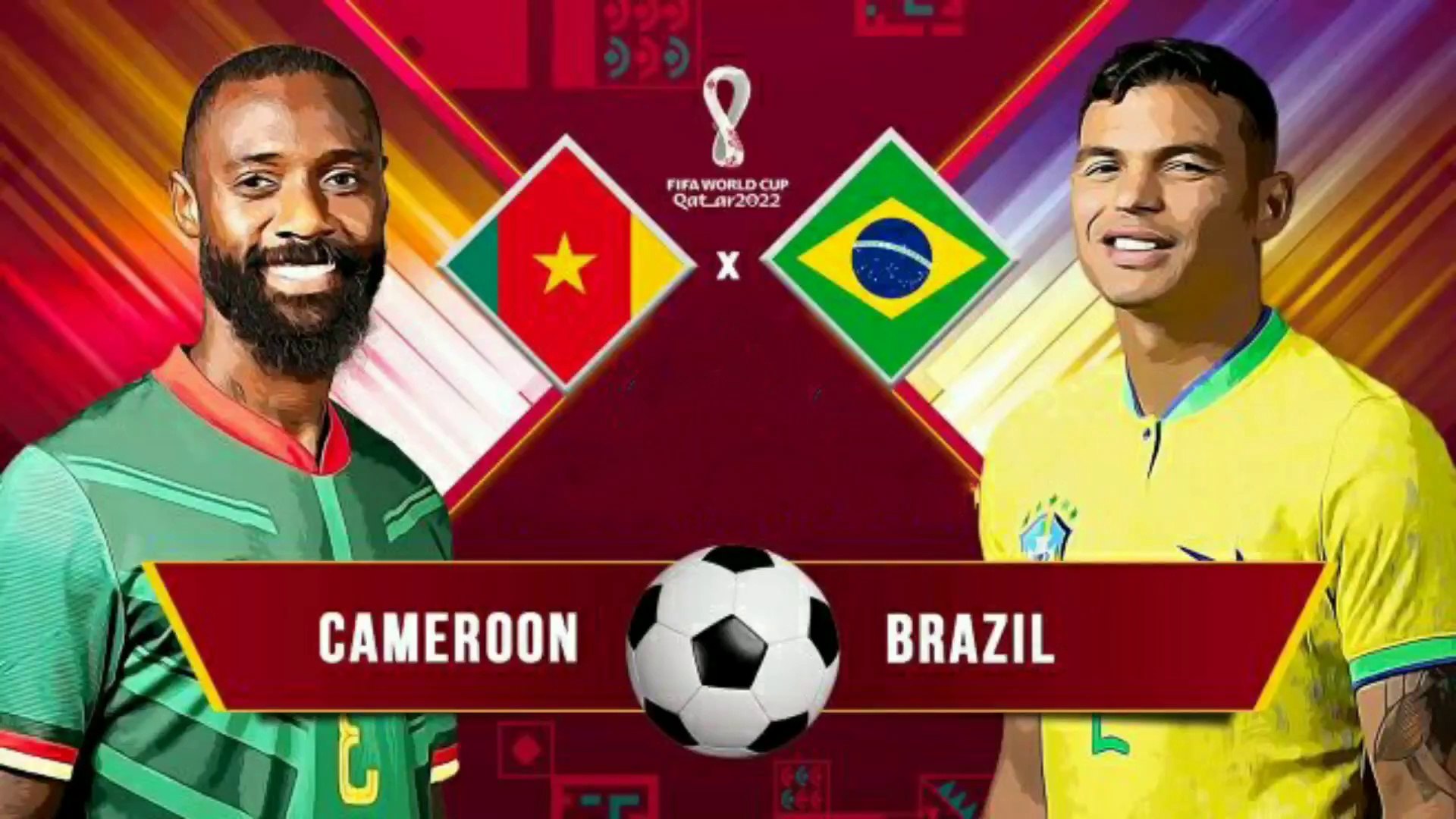 Cameroon Vs Brazil, Match Highlights