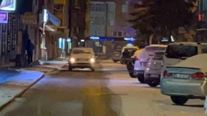 Kar yağışı Kars'ı beyaza bürüdü