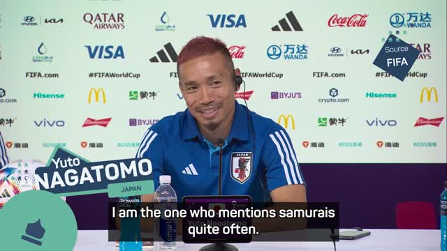 Japan will fight like samurais - Nagatomo