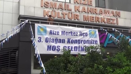 İyi Parti Rize Merkez İlçe Kongresinde Seçimi Kaybeden Adayla Kazanan Adayın Taraftarları Arasında Kavga Çıktı