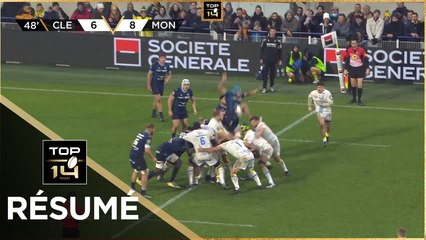 TOP 14 - Résumé ASM Clermont-Montpellier Hérault Rugby: 19-14 - J12 - 2022-2023