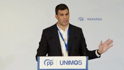 El nuevo presidente del PP de Navarra avisa a Sánchez: "Bildu no es el interlocutor de los navarros"