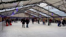 New ice skating rink at the White Rose Shopping Centre