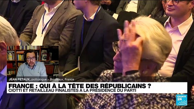 Eric Ciotti et Bruno Retailleau finalistes à la présidence du parti Les Républicains