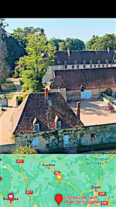 2 - CHATEAU ST LÉGER DE FOUGERET (massif du MORVAN - département de la Nièvre - région Bourgogne Franche-Comté)