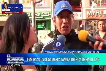 Para marcar la diferencia: empresarios de gamarra lanzan ofertas de fin de año