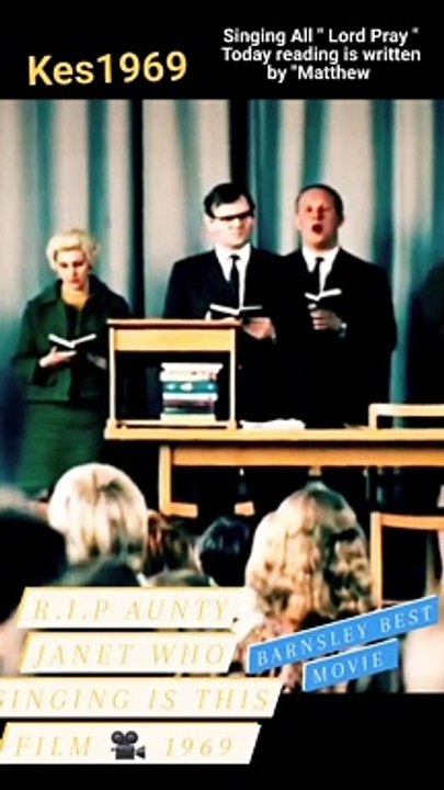 LORD PRAY | CLEAR YOUR TROATS OUT SOUND LIKE DIRT TRACK NOT IT ASSEMBLY HALL NOT DIRT TRACK |KES FILM 1969 KEN ROACH