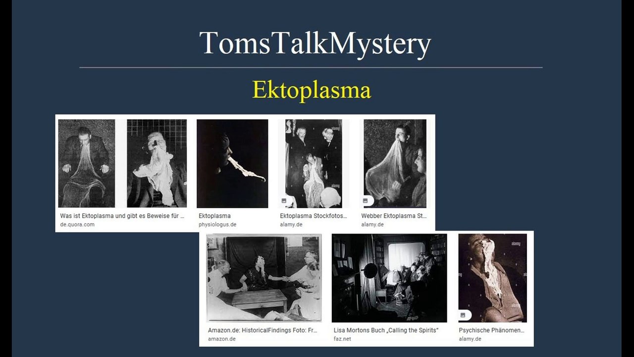 Ektoplasma, wenn Geister sich materialiseren #Medium #ghosthunter #geisterjagd #Geisterclub #seancen
