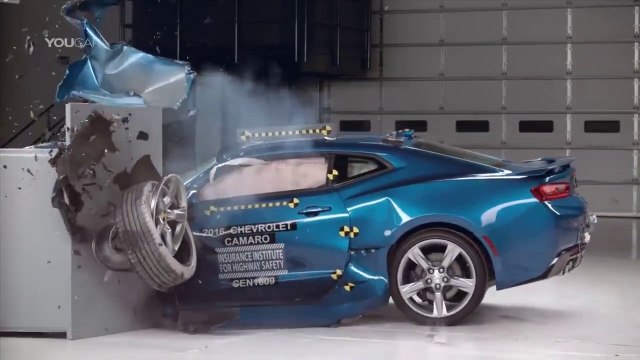 Crash Test MUSCLE CARS - Mustang, Camaro and Challenger