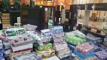 Impresionante conteo de regalos y dinero en una boda