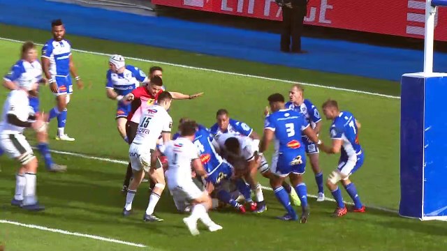 TOP 14 - Essai de Jack MADDOCKS (SP) - Castres Olympique - Section Paloise - Saison 2022:2023