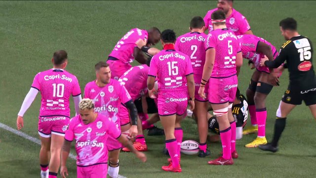 TOP 14 - Essai de Romain BRIATTE (SFP) - Stade Français Paris - Stade Rochelais - Saison 2022:2023