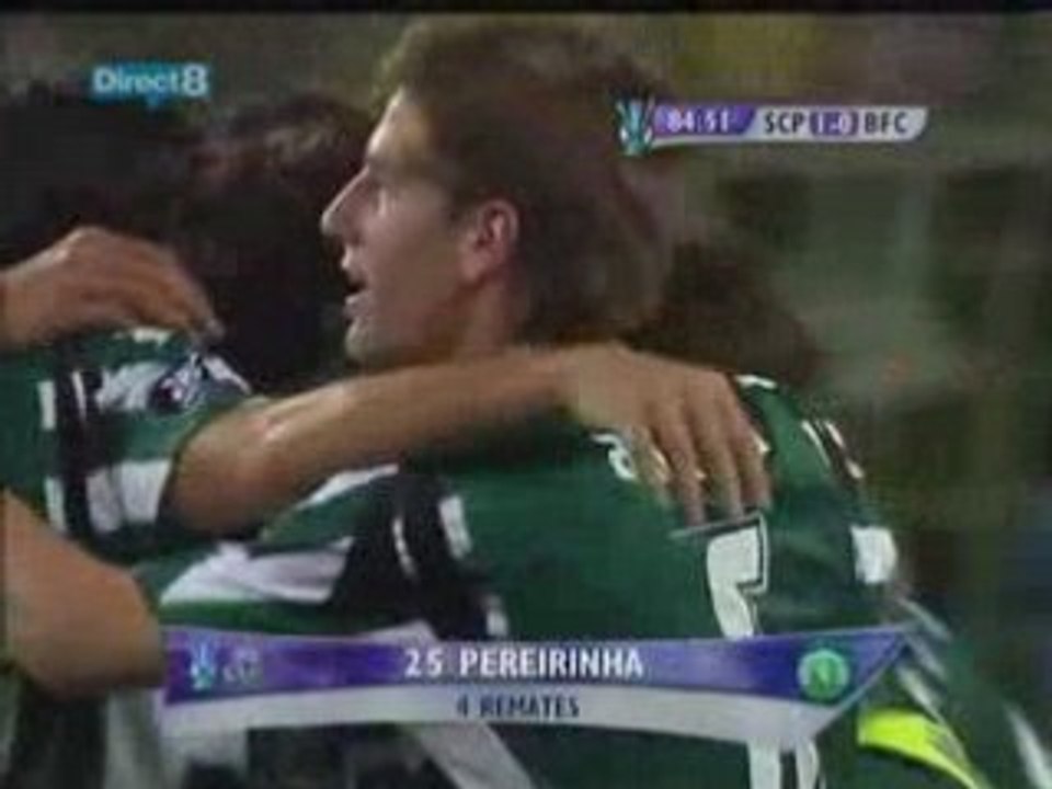 Sporting vs Bolton 1-0 Pereirinha