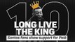 Long live the King! - Santos fans show support for Pele