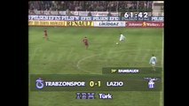 1994 1995 TRABZONSPOR LAZIO EŞLEŞMESİ UEFA KUPASI