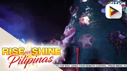 40-ft Christmas tree sa Malacañang, pinailawan