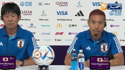 مدرب اليابان: تعلمنا من المشاركات السابقة في المونديال وهدفنا تجاوز كرواتيا