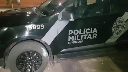 BPFron realiza fiscalização em ônibus na Rodoviária de Cascavel
