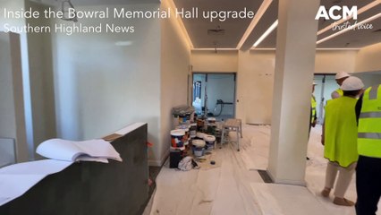 Bowral Memorial Hall sneak peek, Southern Highland News, December 5