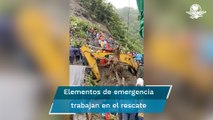 Impactante deslave sepulta autobús en Colombia; hay al menos dos muertos