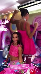 Deborah Secco mostra detalhes da festa de aniversário de filha, Maria Flor