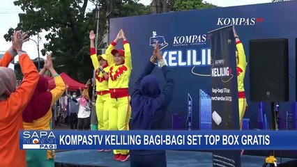 Download Video: KompasTV Bagi-Bagi Set Top Box Gratis ke Warga Palembang